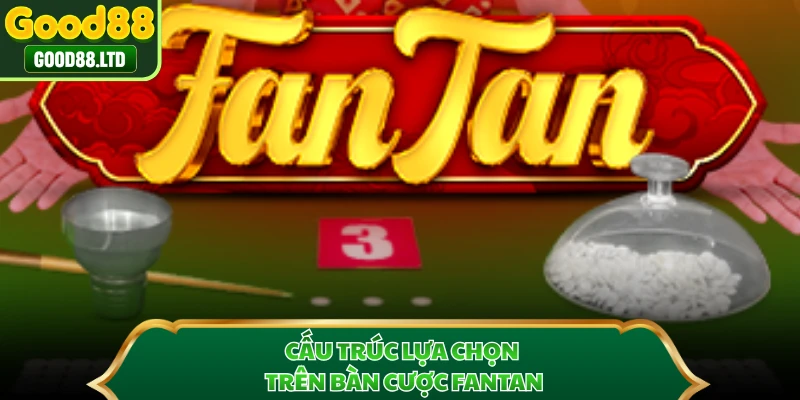 Cấu trúc lựa chọn trên bàn cược Fantan
