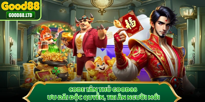 Code Tân Thủ GOOD88 - Ưu Đãi Độc Quyền, Tri Ân Người Mới