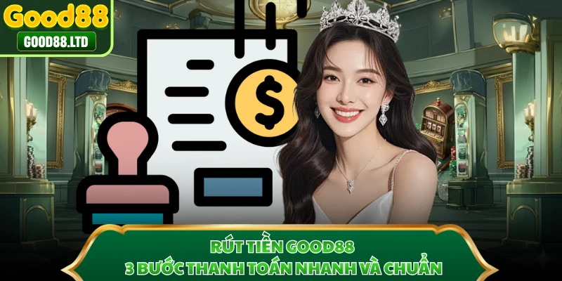 Rút Tiền GOOD88 - 3 Bước Thanh Toán Nhanh Và Chuẩn