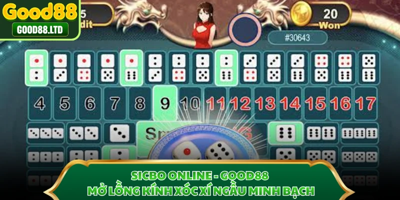 Sicbo Online - GOOD88 Mở Lồng Kính Xóc Xí Ngầu Minh Bạch