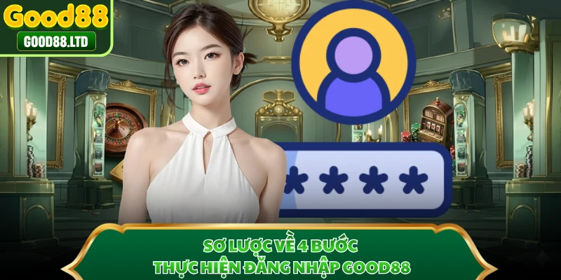 Sơ lược về 4 bước thực hiện đăng nhập GOOD88